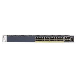 NETGEAR M4300-28G-PoE+ Zarządzany L2/L3/L4 10G Ethernet (100/1000/10000) Obsługa PoE 1U Czarny