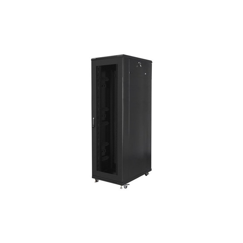 LANBERG SZAFA STOJĄCA RACK 19" 42U 800X1000 CZARNA drzwi perforowane LANBERG SZAFA STOJĄCA RACK 19" 42U 800X1000 CZARNA drzwi perforowane