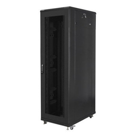 LANBERG SZAFA STOJĄCA RACK 19" 42U 800X1000 CZARNA drzwi perforowane