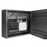 Intellinet 713689 stojak 2U/4U Szafa wisząca Czarny