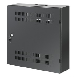 Intellinet 713689 stojak 2U/4U Szafa wisząca Czarny