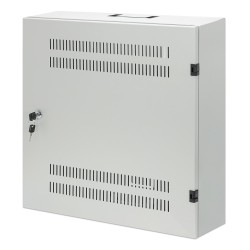Niskoprofilowa szafa wisząca 4U + 2U Rack 19, szara
