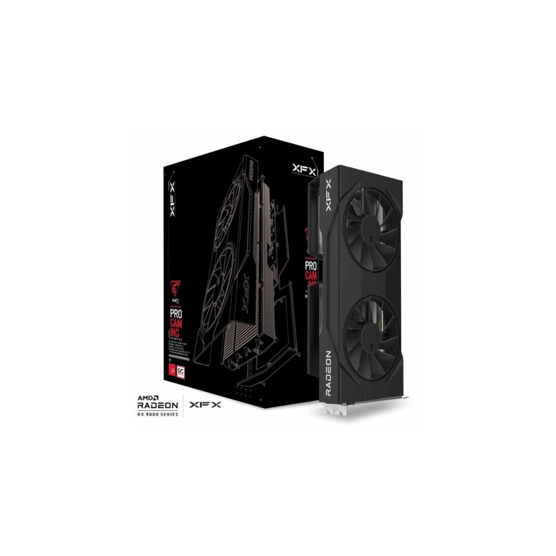 Karta graf. XFX Swift RX 9060XT OC 16GB Karta graf. XFX Swift RX 9060XT OC 16GB