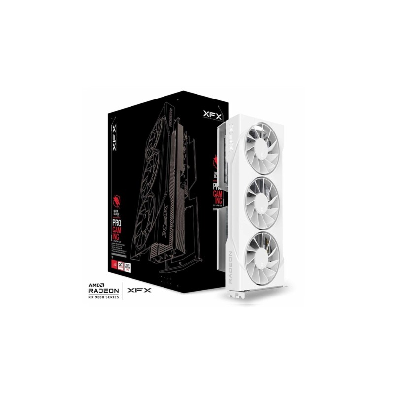 Karta graf. XFX SWIFT RX 9060XT OC White 3-FAN 16GB Karta graf. XFX SWIFT RX 9060XT OC White 3-FAN 16GB