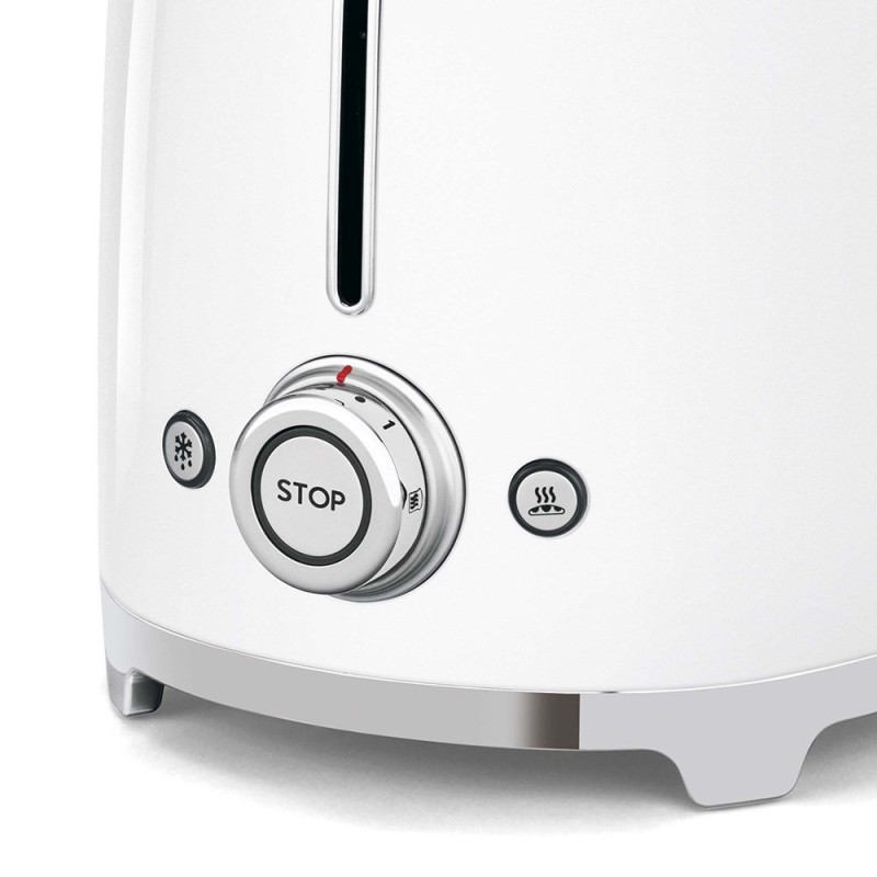 Toster SMEG 50'Style biały TSF02WHEU Toster SMEG 50'Style biały TSF02WHEU