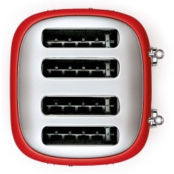 Toster Smeg TSF03RDEU 4 kromek czerwony 2000 W