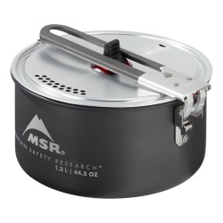 MSR 13230 kampingowy przybór kuchenny Słoiczek 1,3 l Aluminium, Szary