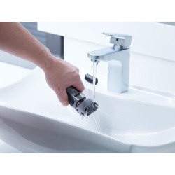 Panasonic ES-RW33 Golarka foliowa Przycinarka Czarny, Srebrny