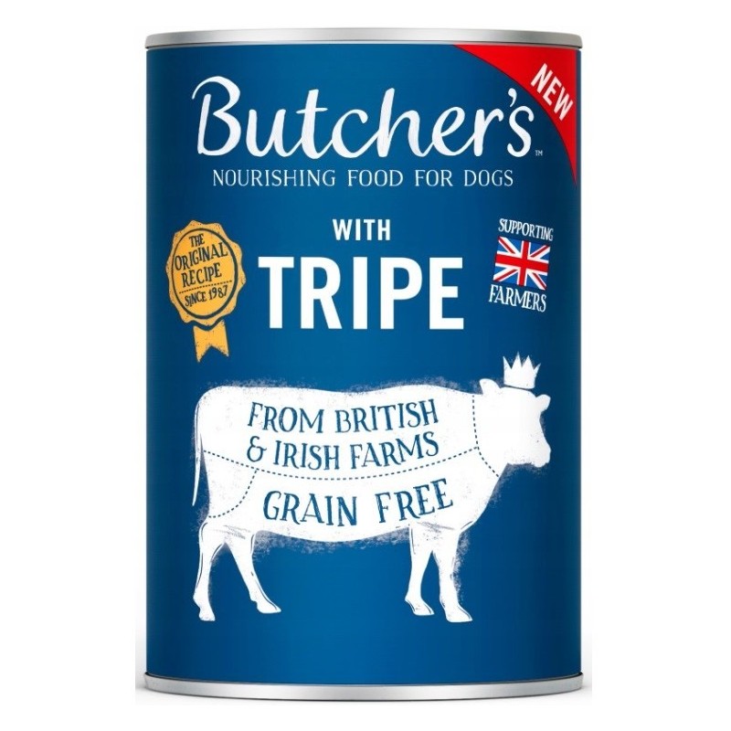 BUTCHER'S Original Tripe Mix Pasztet ze żwaczem - mokra karma dla psa - 400 g