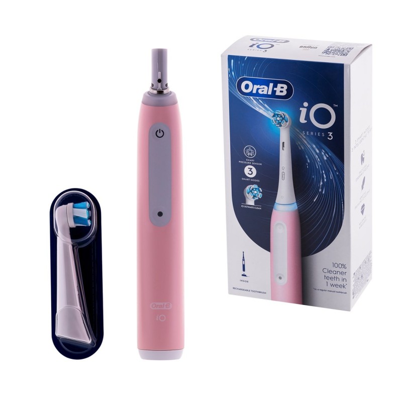 Braun Oral-B szczoteczka elektryczna iO 3 PINK - szczoteczka magnetyczna Braun Oral-B szczoteczka elektryczna iO 3 PINK - szczoteczka magnetyczna