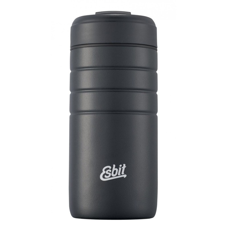 Kubek termiczny Esbit Majoris Thermo Mug Flip Top 450ml - black Kubek termiczny Esbit Majoris Thermo Mug Flip Top 450ml - black