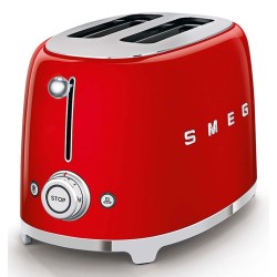 Smeg TSF01RDEU toster 6 2 kaw. 950 W Czerwony