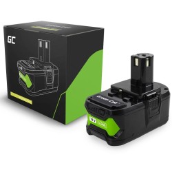 Bateria Green Cell do elektronarzędzi Ryobi ONE+ 18V 5Ah Akumulator zamiennik RB18L50