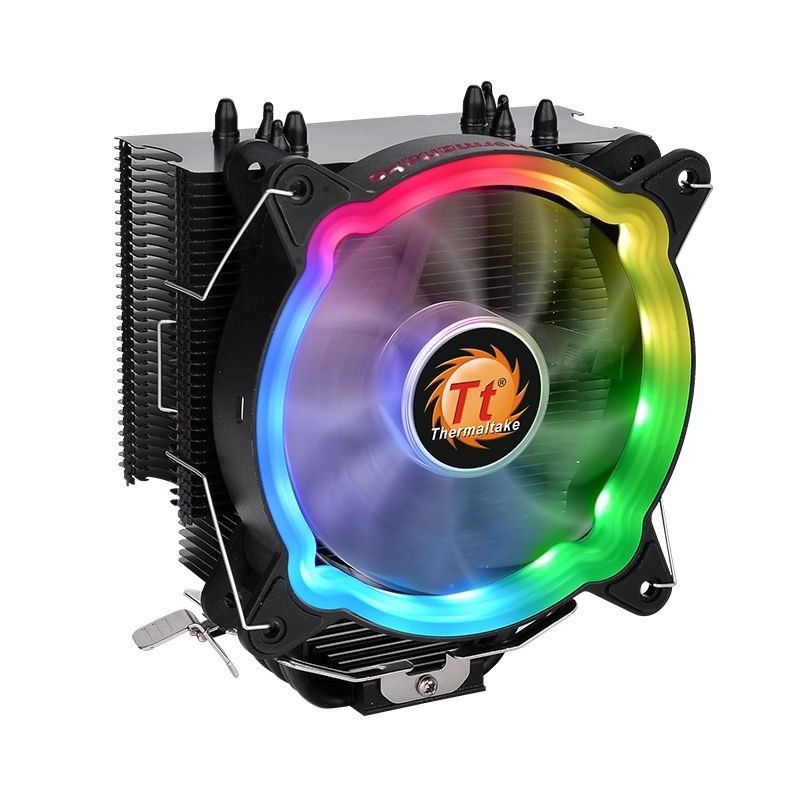 Thermaltake UX200 ARGB Lighting Procesor Chlodnica/wentylator 12 cm Czarny Thermaltake UX200 ARGB Lighting Procesor Chlodnica/wentylator 12 cm Czarny
