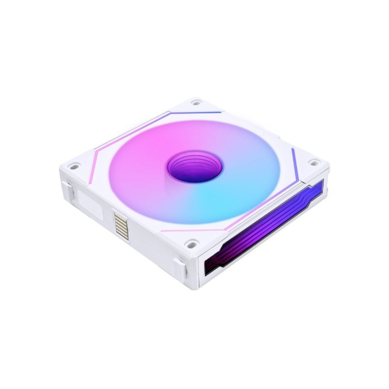 Lian Li UNI FAN SL-INF 120 ARGB Wentylator PWM z odwróconym ostrzem - 120mm, biały Lian Li UNI FAN SL-INF 120 ARGB Wentylator PWM z odwróconym ostrzem - 120mm, biały