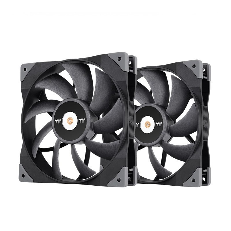 Thermaltake TOUGHFAN 14 Obudowa komputera Wentylator 14 cm Czarny 2 szt. Thermaltake TOUGHFAN 14 Obudowa komputera Wentylator 14 cm Czarny 2 szt.