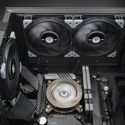 Thermaltake TOUGHFAN 14 Obudowa komputera Wentylator 14 cm Czarny 2 szt.