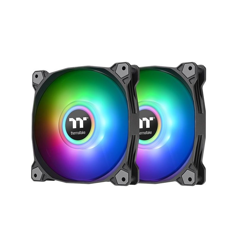 Thermaltake Pure Duo 14 Uniwersalne Wentylator 14 cm Czarny 2 szt. Thermaltake Pure Duo 14 Uniwersalne Wentylator 14 cm Czarny 2 szt.