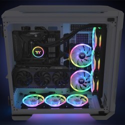 Thermaltake SWAFAN 14 RGB Obudowa komputera Wentylator 14 cm Czarny 3 szt.