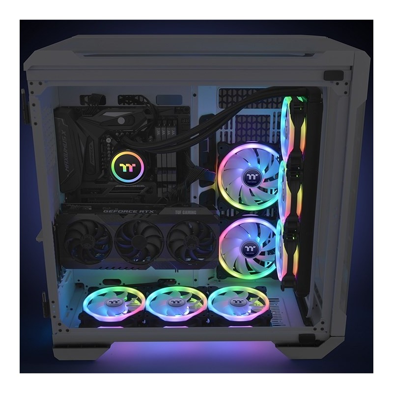 Thermaltake SWAFAN 14 RGB Obudowa komputera Wentylator 14 cm Czarny 3 szt. Thermaltake SWAFAN 14 RGB Obudowa komputera Wentylator 14 cm Czarny 3 szt.