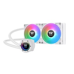 Thermaltake TH240 V2 ARGB - Zestaw chłodzenia cieczą - 24 cm - 57.05 cfm - Biały