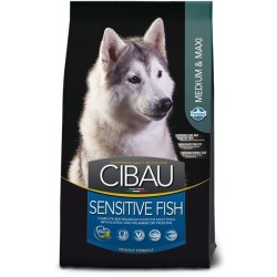 FARMINA Cibau Sensitive Fish Medium & Maxi - sucha karma dla psa - 12 kg