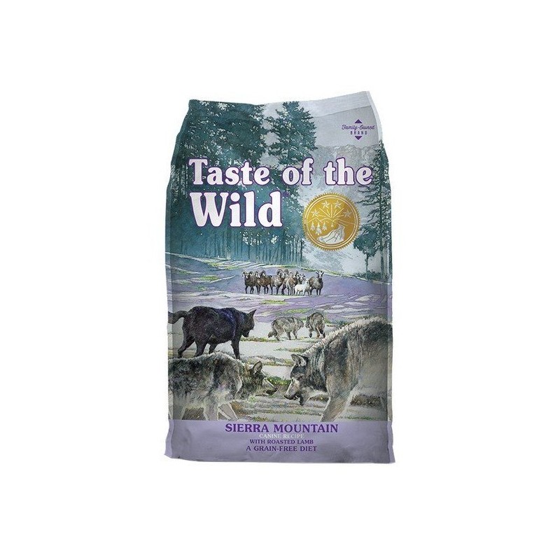 TASTE OF THE WILD Sierra Mountain Canine Formula - sucha karma dla psa - 12,2 kg