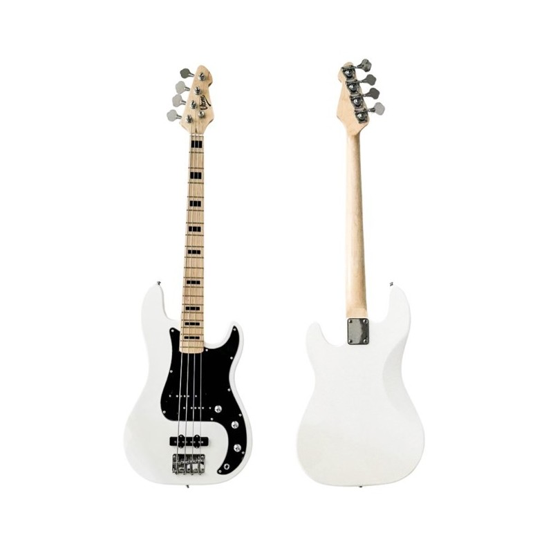 Gitara elektryczna basowa V-TONE PJB46 WH 4/4 biał