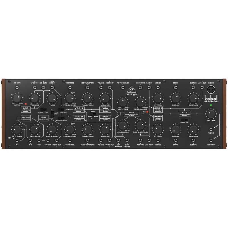 Behringer KOBOL EXPANDER - Syntezator analogowy Behringer KOBOL EXPANDER - Syntezator analogowy
