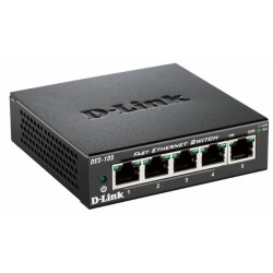 D-Link DES-105 Nie zarządzany L2 Czarny