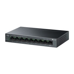 TP-Link LiteWave LS109P łącza sieciowe Nie zarządzany Fast Ethernet (10/100) Obsługa PoE Czarny