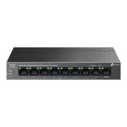 TP-Link LiteWave LS109P łącza sieciowe Nie zarządzany Fast Ethernet (10/100) Obsługa PoE Czarny