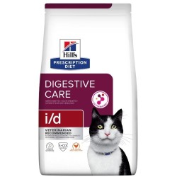 HILL'S Prescription Diet Digestive Care i/d Feline z kurczakiem - sucha karma dla kota - ochrona układu pokarmowego - 1,5 kg