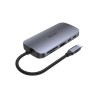 UNITEK D1071A hub i koncentrator USB 3.0 SuperSpeed 5 Gb/s Srebrny