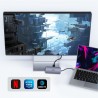 UNITEK D1071A hub i koncentrator USB 3.0 SuperSpeed 5 Gb/s Srebrny