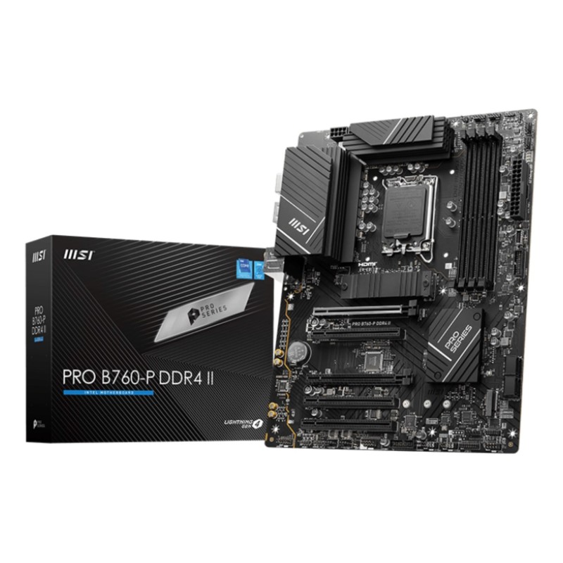 Płyta główna MSI PRO B760-P DDR4 II Płyta główna MSI PRO B760-P DDR4 II