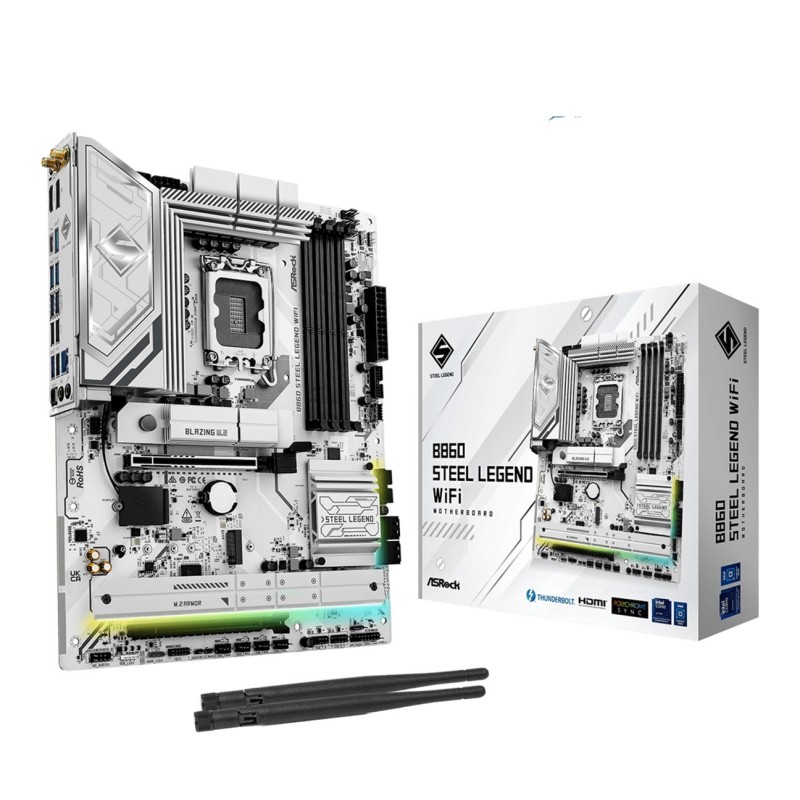 Płyta główna Asrock B860 STEEL LEGEND WIFI Płyta główna Asrock B860 STEEL LEGEND WIFI