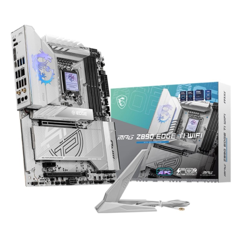 MSI MPG Z890 EDGE TI WIFI płyta główna Intel Z890 LGA 1851 (Socket V1) ATX MSI MPG Z890 EDGE TI WIFI płyta główna Intel Z890 LGA 1851 (Socket V1) ATX