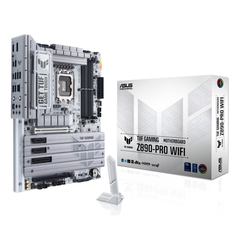 ASUS TUF GAMING Z890-PRO WIFI Intel Z890 LGA 1851 (Socket V1) ATX ASUS TUF GAMING Z890-PRO WIFI Intel Z890 LGA 1851 (Socket V1) ATX