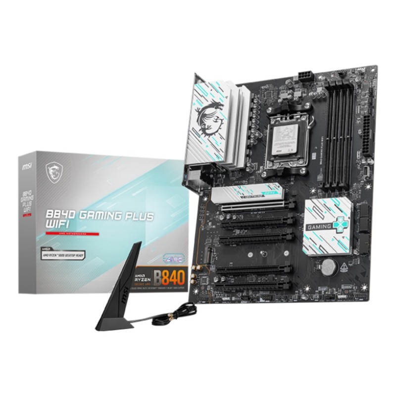 Płyta głowna MSI B840 GAMING PLUS WIFI Płyta głowna MSI B840 GAMING PLUS WIFI