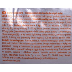 Josera Bavaro Solid Adult 20/8 - karma dla psów dorosłych - 18 kg