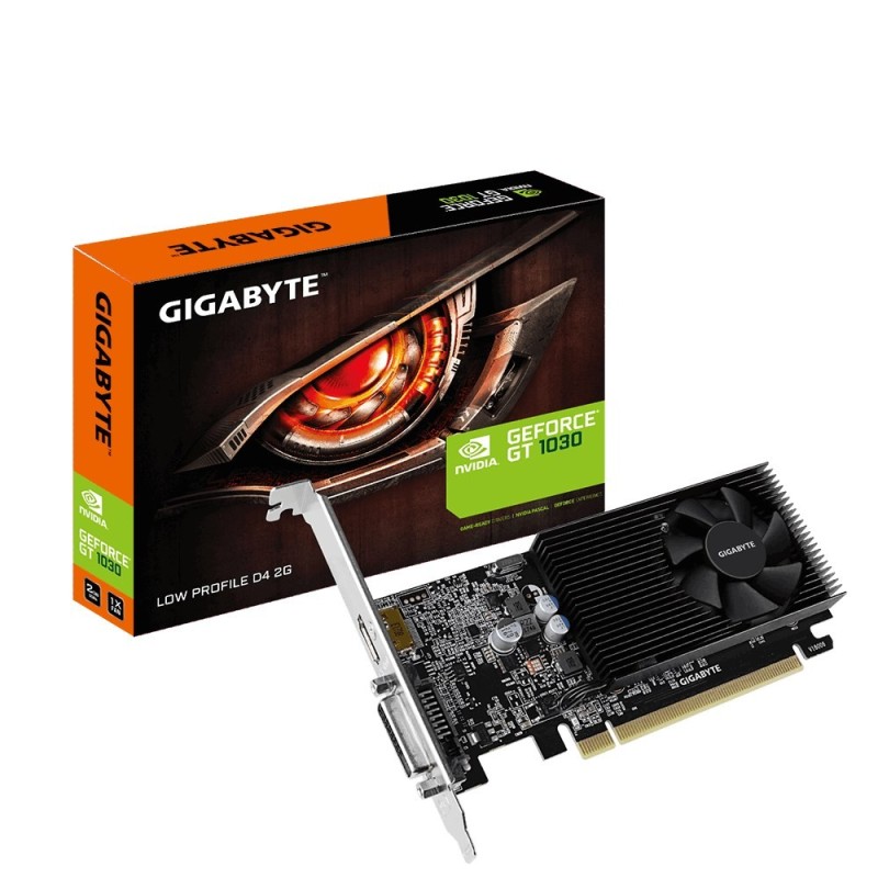 Karta graficzna Gigabyte GeForce GT 1030 2GB Low Profile DDR4 Karta graficzna Gigabyte GeForce GT 1030 2GB Low Profile DDR4