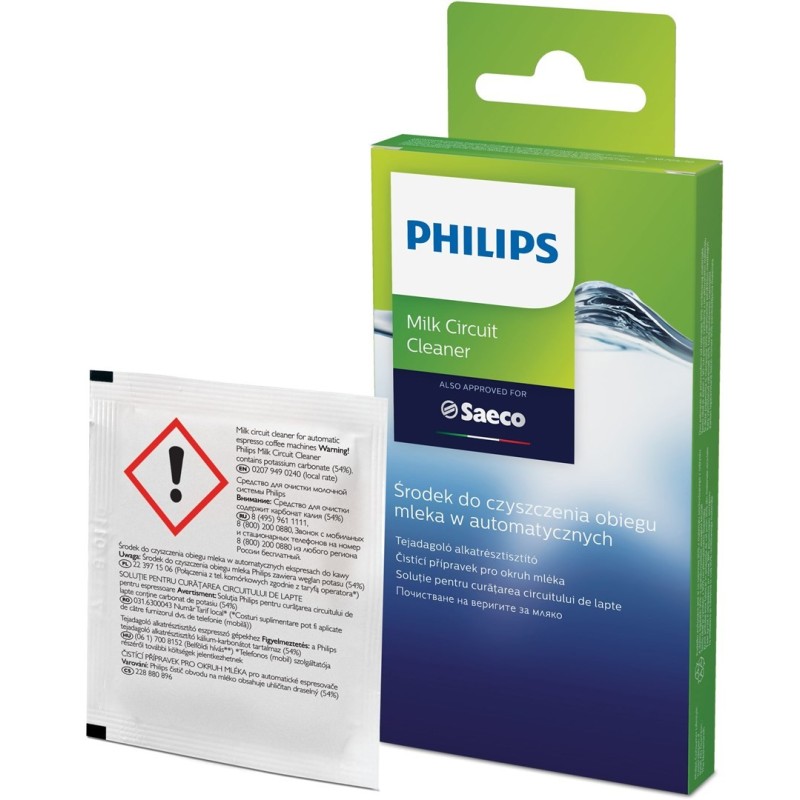 Środek Do czyszczenia obiegu mleka Philips CA6705/10 (6 saszetek po 1,6 g)