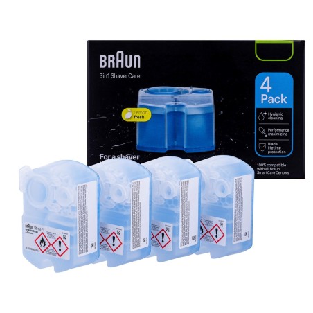Wkład czyszczący BRAUN do golarki 4 pack