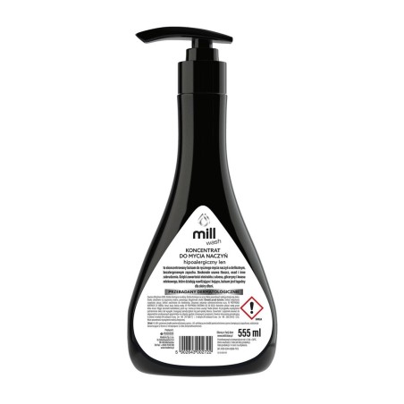 MILL WASH Koncentrat balsam do mycia naczyń Hipoalergiczny Len 555ml (opak.zb 15 szt.)