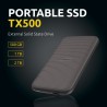 Intenso Lesen/Schreiben bis zu 1000 MB/s/500GB USB Type-C 3.2 Gen 2 (3.1 Gen 2) Brązowy