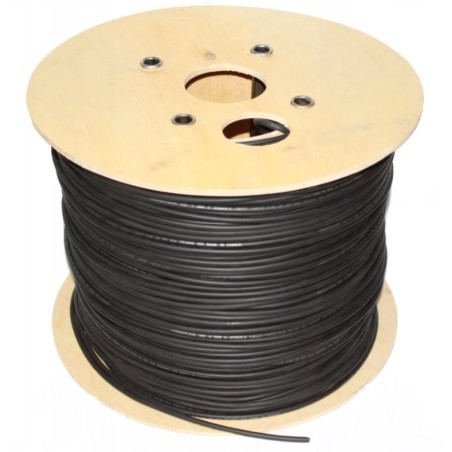Kabel solarny 6 mm /czarny / szpula 500m