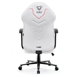 Fotel gamingowy DIABLO X-GAMER różowo-biały