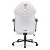 Fotel gamingowy DIABLO X-GAMER różowo-biały