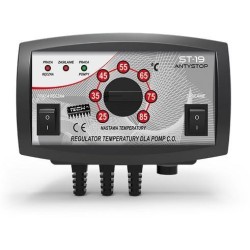 Tech Controller ST-19 centrino szildymo siurbliui, anti-stop, juodas